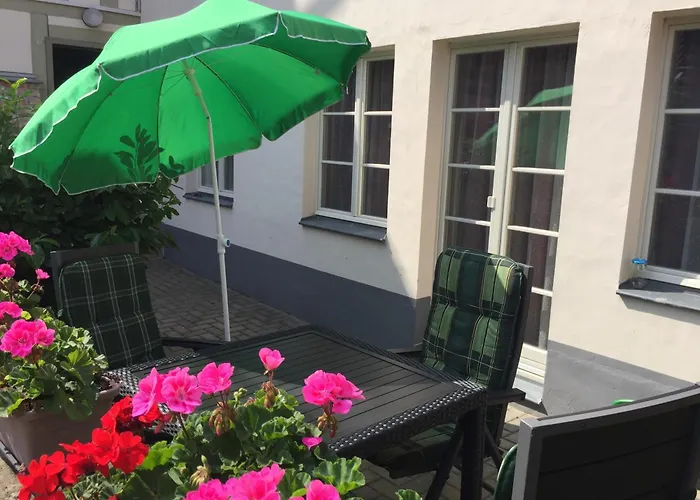 Mit Terrasse No1 Апартаменты Кведлинбург